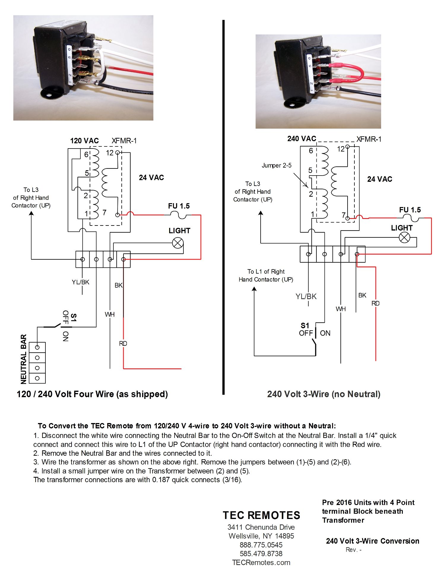 Boat Lift Motor Wiring Diagram from www.tecremotes.com